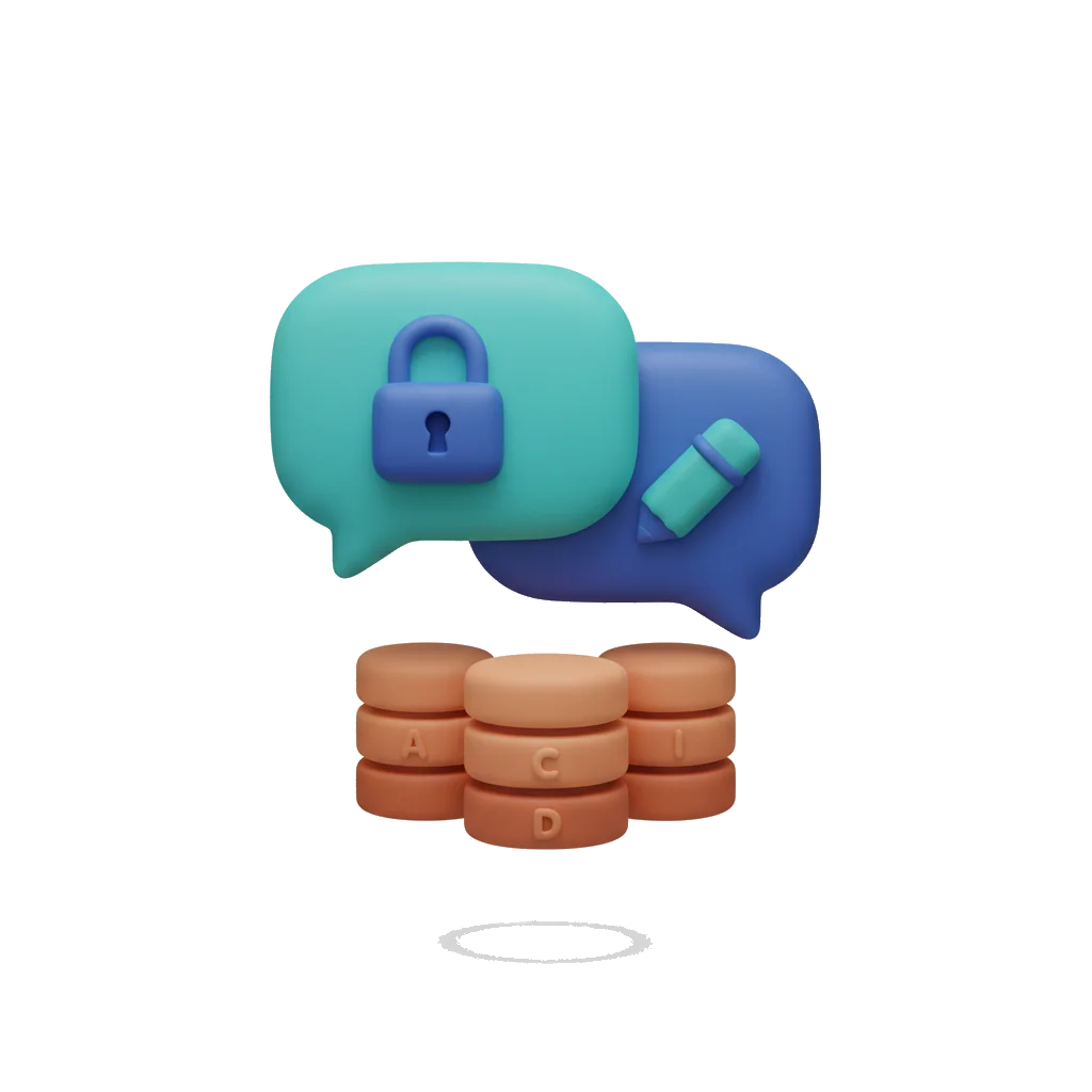 Conversation Layer: Immutable ACID conversations with mutable sub-layer for preferences and profiles. Full history preservation.